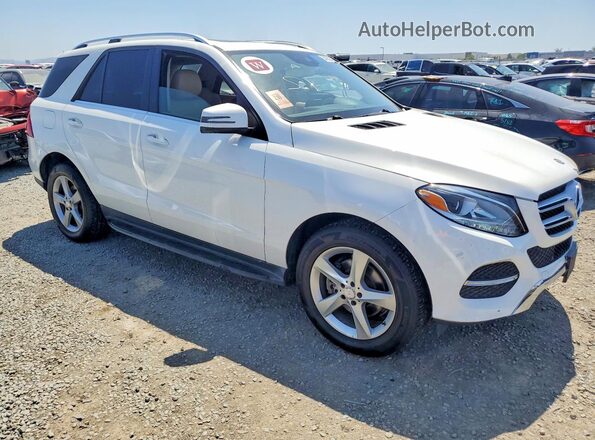 4JGDA5JB4HA843518 2017 MERCEDES-BENZ GLE Белый 