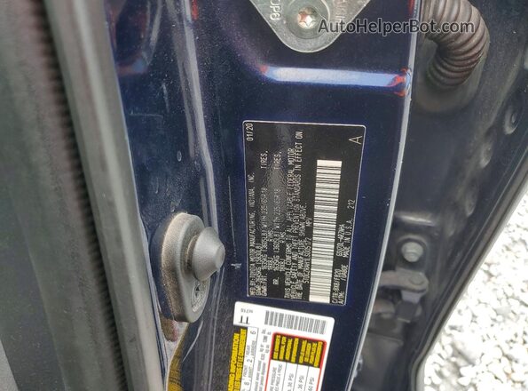 5TDCZRAH1LS005172 2020 TOYOTA HIGHLANDER Blue 