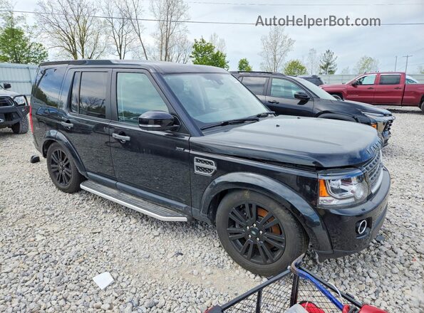 SALAG2V65GA808169 2016 LAND ROVER LR4 Black Вид спереду