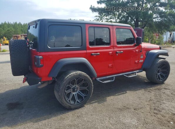 1C4HJXDG5KW528214 2019 JEEP WRANGLER Red 