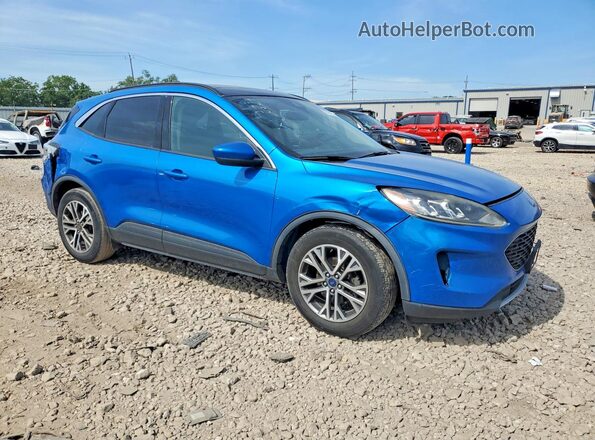 1FMCU0H6XLUA25586 2020 FORD ESCAPE Blue 