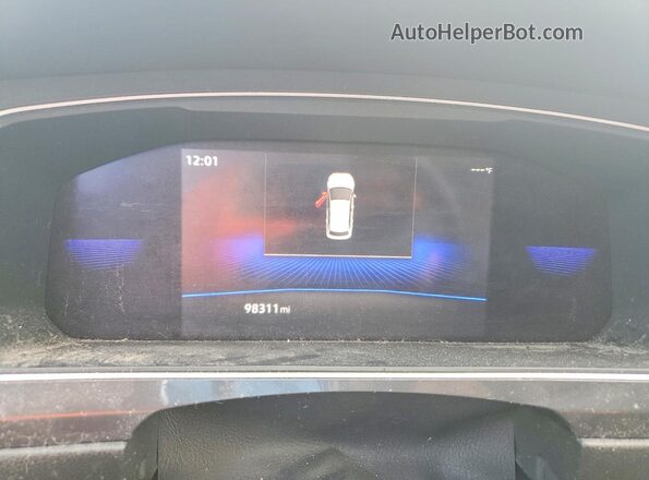 3VV0B7AX7NM157190 2022 VOLKSWAGEN TIGUAN Белый Вид задних сидений