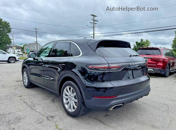 WP1AA2AY1KDA13707 2019 PORSCHE CAYENNE Black Задня права чверть