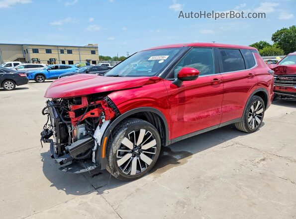JA4J3VA84SZ021424 2025 MITSUBISHI OUTLANDER Red Задня ліва чверть