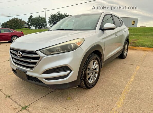 KM8J23A43HU352846 2017 HYUNDAI TUCSON Серебряный Задняя правая четверть