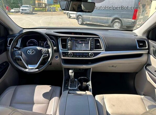 5TDJGRFH7KS073819 2019 TOYOTA HIGHLANDER Gray 