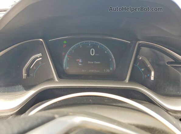 19XFC2F71JE035821 2018 HONDA CIVIC Gray 
