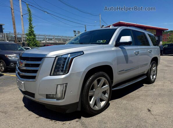 1GYS4BKJ6LR156326 2020 CADILLAC ESCALADE Silver Rear left