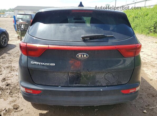 KNDPM3AC5H7189230 2017 KIA SPORTAGE Black Вид салону спереду