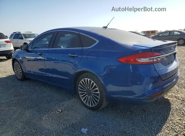 3FA6P0RU8HR382209 2017 FORD FUSION Blue 