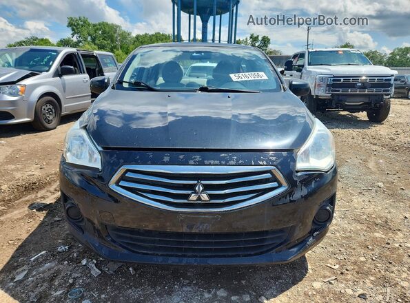 ML32F3FJ6JHF01203 2018 MITSUBISHI MIRAGE Black Vista trasera
