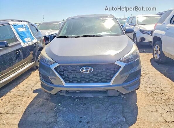 KM8J23A44KU909092 2019 HYUNDAI TUCSON Gray 