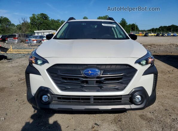 4S4BTALC2S3182910 2025 SUBARU OUTBACK White Вид ззаду