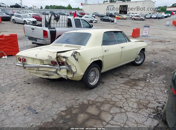 105396L106998     1970 CHEVROLET CORVAIR Желтый Задняя правая четверть