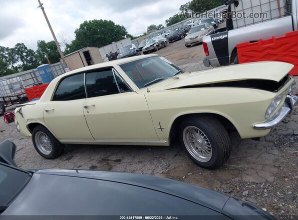 105396L106998     1970 CHEVROLET CORVAIR Желтый Вид задней части салона