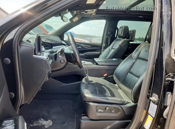 1GYS4PKL2MR230079 2021 CADILLAC ESCALADE Black წინა პანელის ხედი