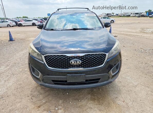 5XYPG4A3XGG046160 2016 KIA SORENTO Black 
