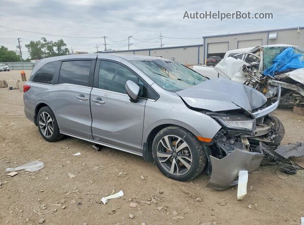 5FNRL6H87PB046027 2023 HONDA ODYSSEY Silver წინა ხედი