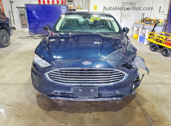 3FA6P0HD1LR149704 2020 FORD FUSION Blue უკანა ხედი