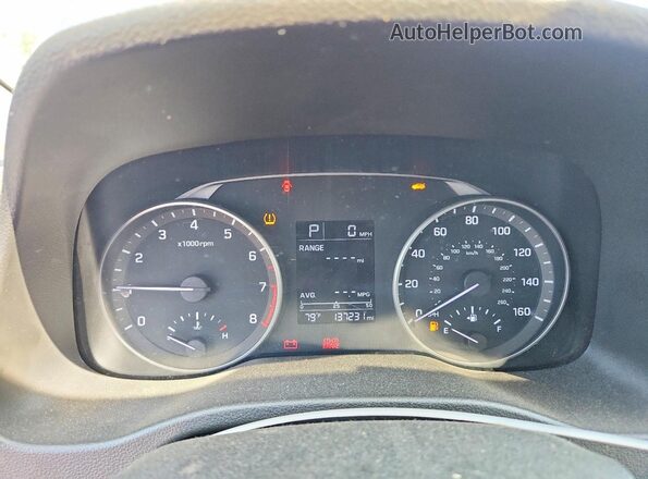 5NPD84LF1HH042547 2017 HYUNDAI ELANTRA Blue Vista de los asientos traseros