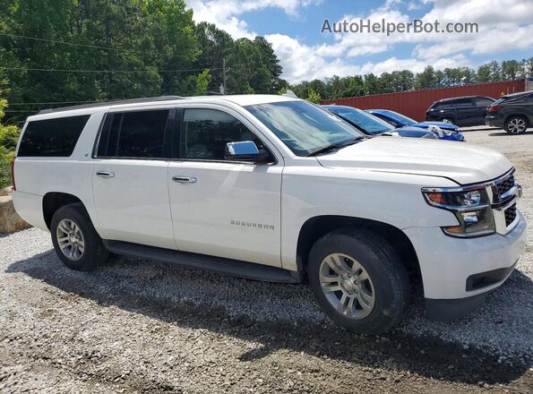1GNSCHKCXKR178204 2019 CHEVROLET SUBURBAN White Vista frontal