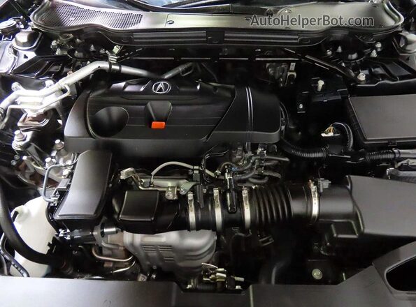 19UUB6F50RA001031 2024 ACURA TLX Black Вид панелі приладів