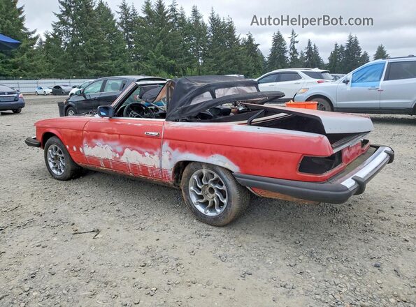 10704412038927 1977 MERCEDES-BENZ 400 Red Задня ліва чверть