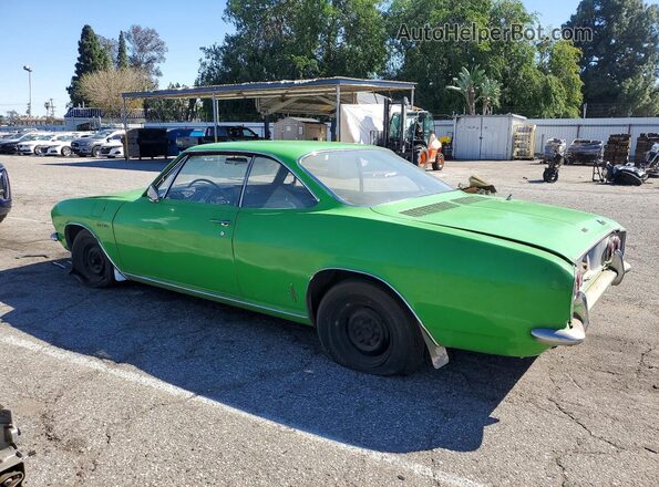107375W139930 1965 CHEVROLET CORVAIR Green უკანა მარცხენა