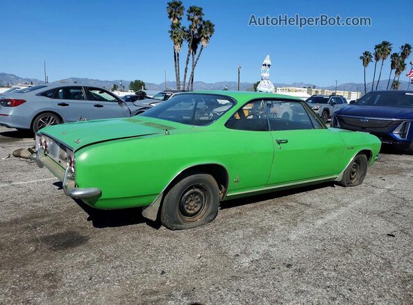 107375W139930 1965 CHEVROLET CORVAIR Green უკანა მარჯვენა