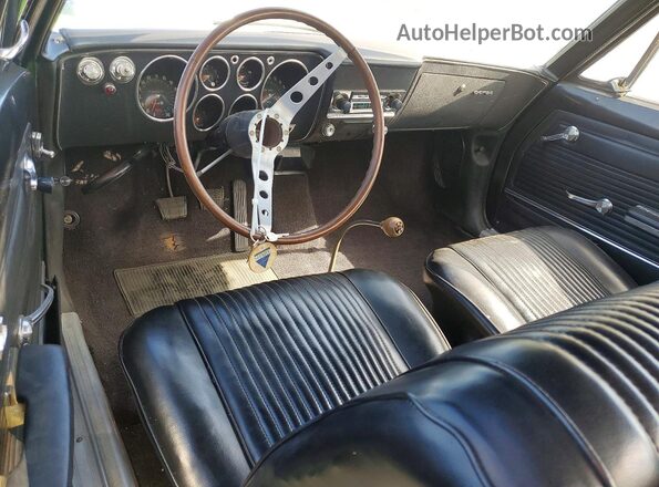 107375W139930 1965 CHEVROLET CORVAIR Green წინა პანელის ხედი