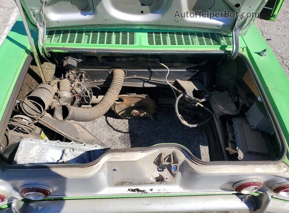 107375W139930 1965 CHEVROLET CORVAIR Green ძრავის განყოფილების ხედი
