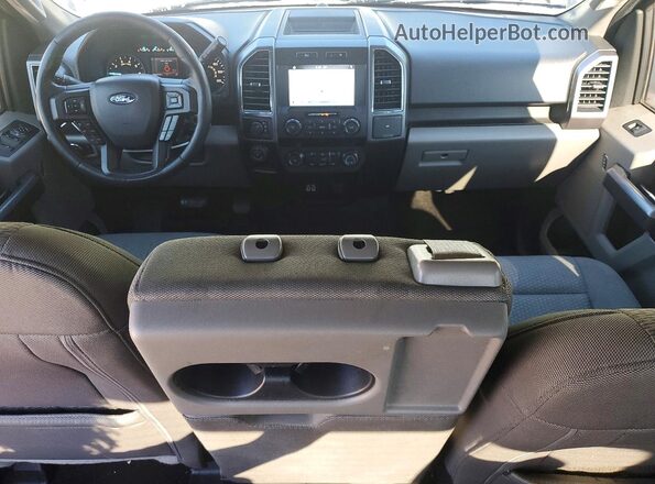 1FTEW1E50KFD22975 2019 FORD F150 Black Instrument cluster view