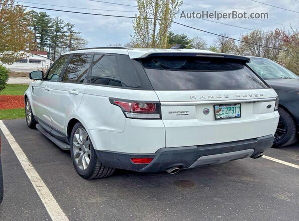 SALWR2FV9HA694300 2017 LAND ROVER RANGE Белый Вид спереди