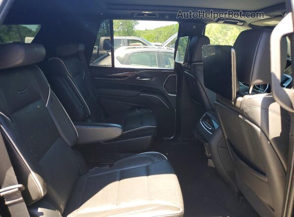 1GYS4EKL6PR447577 2023 CADILLAC ESCALADE Black Vista del compartimento del motor