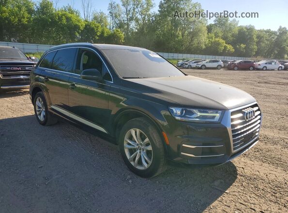 WA1LAAF72JD022946 2018 AUDI Q7 Черный Вид спереди