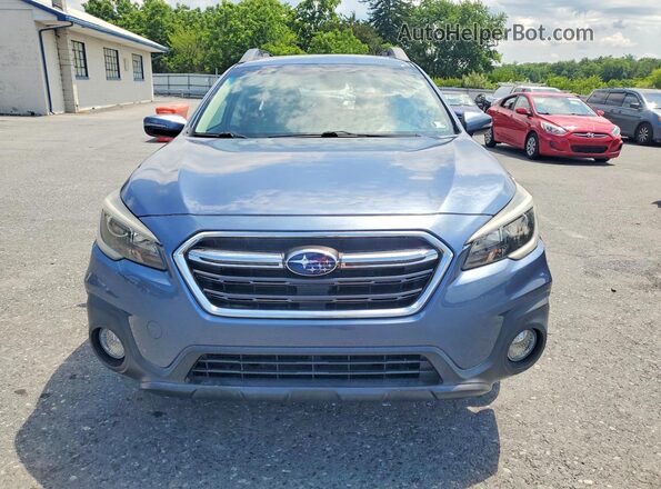 4S4BSAKC3J3333756 2018 SUBARU OUTBACK Blue წინა ხედი