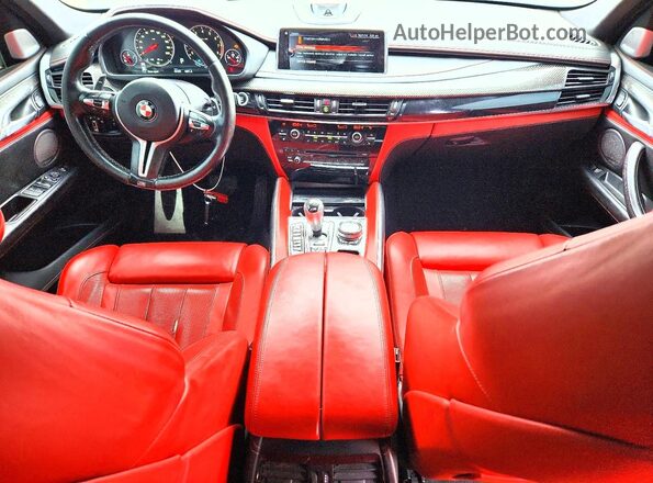 5YMKW8C34H0U72135 2017 BMW X6 Угольный 