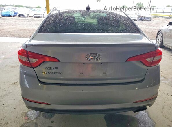 5NPE24AF4HH539407 2017 HYUNDAI SONATA Gray 