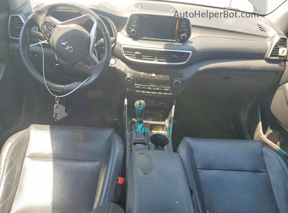 KM8J33AL2KU970350 2019 HYUNDAI TUCSON Gray ხელსაწყოთა პანელის ხედი