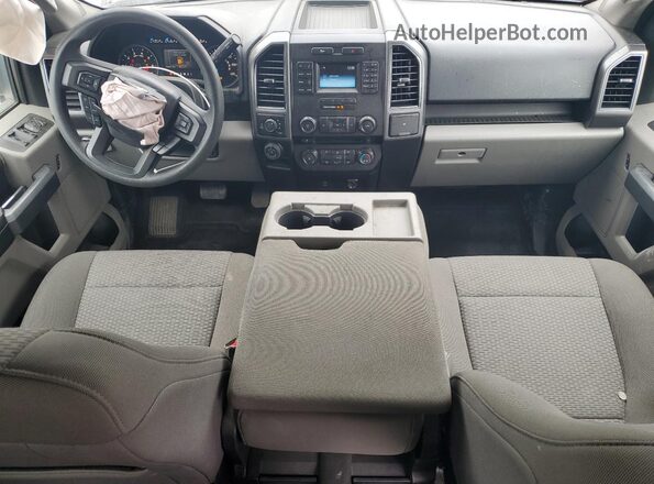 1FTEW1EF3HKE25784 2017 FORD F150 White Widok zestawu wskaźników