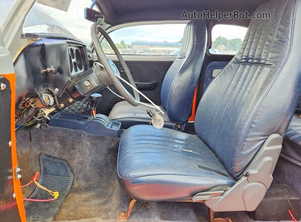 1112866704 1971 VOLKSWAGEN BEETLE Оранжевый Вид салона спереди