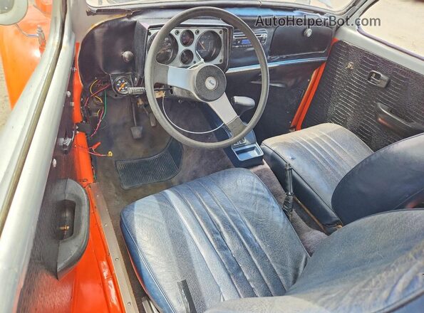 1112866704 1971 VOLKSWAGEN BEETLE Оранжевый Вид панели приборов