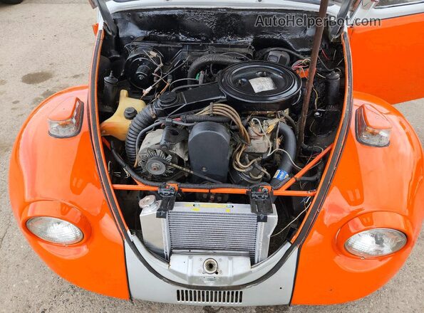 1112866704 1971 VOLKSWAGEN BEETLE Оранжевый Вид задней части салона