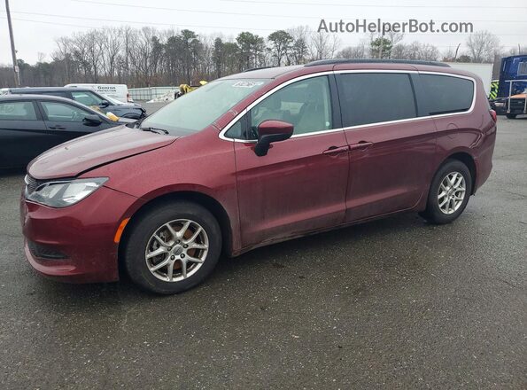 2C4RC1DG9MR537733 2021 CHRYSLER VOYAGER Burgundy Հետևի ձախ