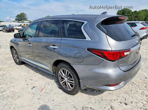 5N1DL0MN8KC509667 2019 INFINITI QX60 Gray Tył prawy