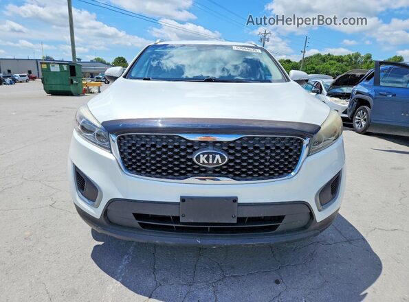 5XYPG4A59GG054946 2016 KIA SORENTO White Rear view