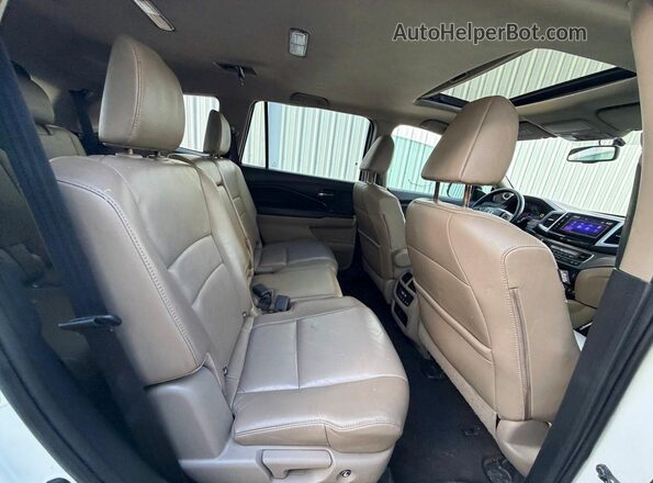 5FNYF5H50GB012224 2016 HONDA PILOT Белый 