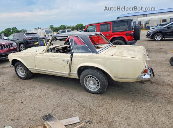11304310004672 1967 MERCEDES-BENZ SL Белый Задняя левая четверть
