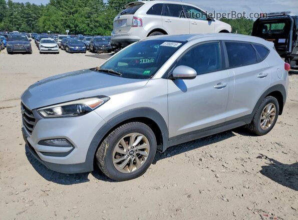 KM8J3CA46GU247939 2016 HYUNDAI TUCSON Silver Задня ліва чверть