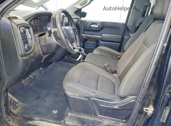 1GCRYDED4LZ201709 2020 CHEVROLET SILVERADO Black Vista del salpicadero